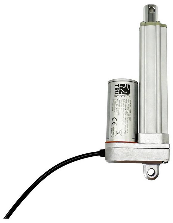 Produktbild: TRU COMPONENTS Elektrozylinder TC24-100-250P TC-13492796 Hubl&auml;nge 100 mm Schubkraft 250 N 24 V/DC 1 St.