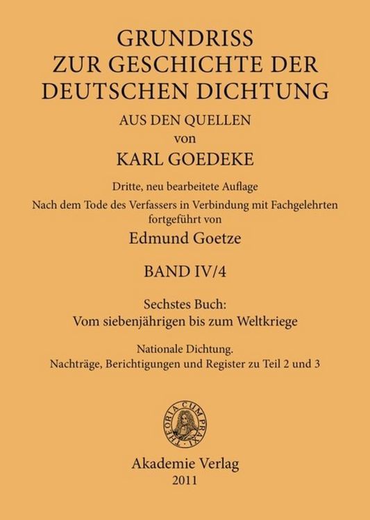 Produktbild: Sechstes Buch: Vom siebenj&auml;hrigen bis zum Weltkriege