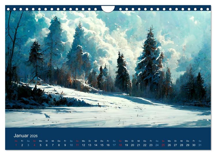 Produktbild: Das Geheimnis der Geduld (Wandkalender 2026 DIN A4 quer), CALVENDO Monatskalender