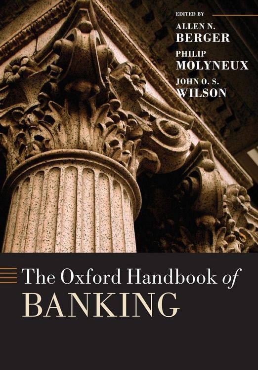 Produktbild: The Oxford Handbook of Banking