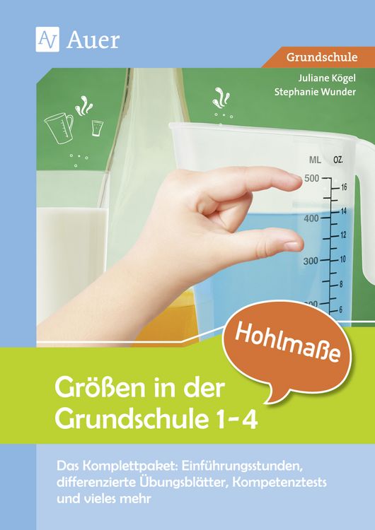 Produktbild: Gr&ouml;&szlig;en in der Grundschule: Hohlma&szlig;e 3/4