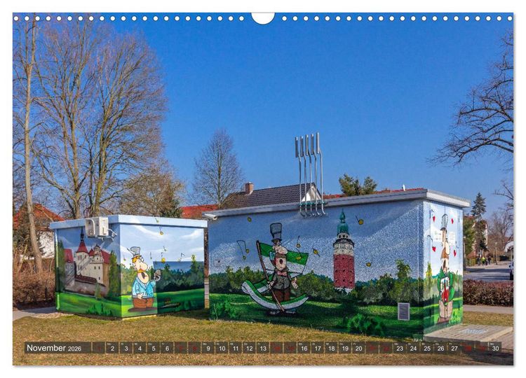 Produktbild: Unterwegs in Finsterwalde (Wandkalender 2026 DIN A3 quer), CALVENDO Monatskalender