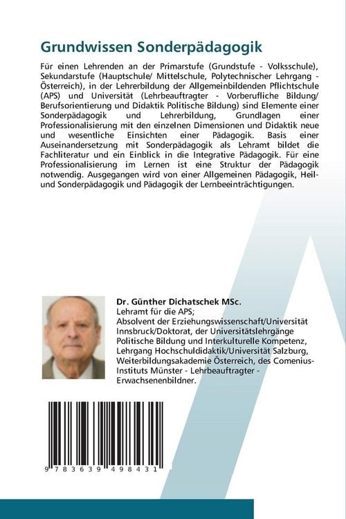 Produktbild: Grundwissen Sonderp&auml;dagogik