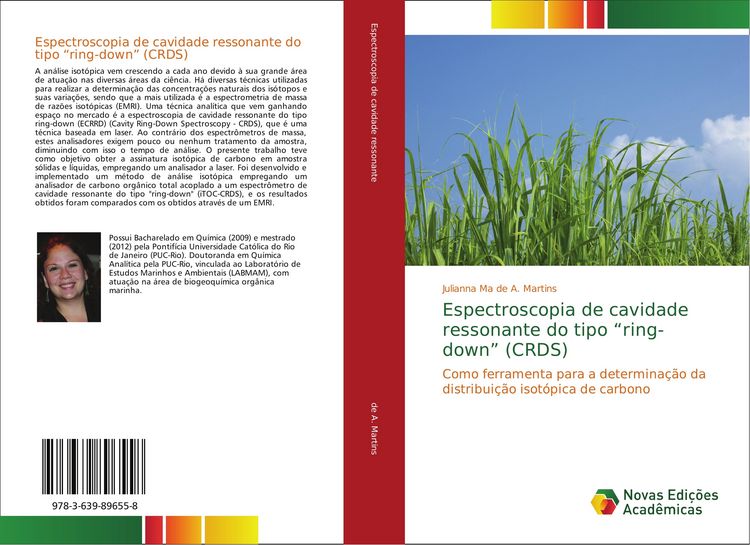 Produktbild: Espectroscopia de cavidade ressonante do tipo "ring-down" (CRDS)
