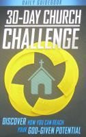 Produktbild: 30-Day Church Challenge Book: Discover How You Can Reach Your God-Given Potential
