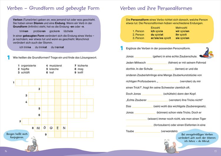 Produktbild: Fit f&uuml;r Grammatik 4. Klasse. Mein &Uuml;bungsheft