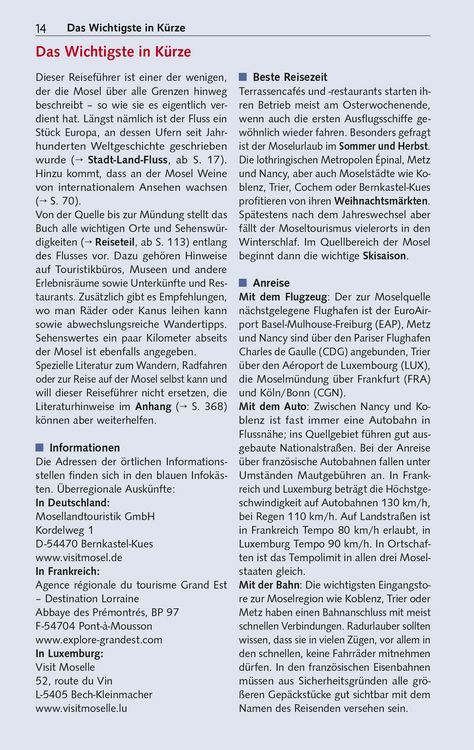Produktbild: TRESCHER Reiseführer Mosel