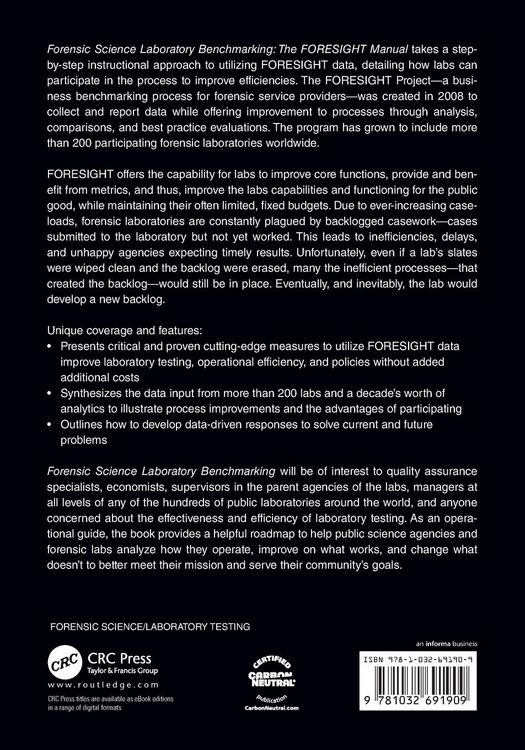 Produktbild: Forensic Science Laboratory Benchmarking