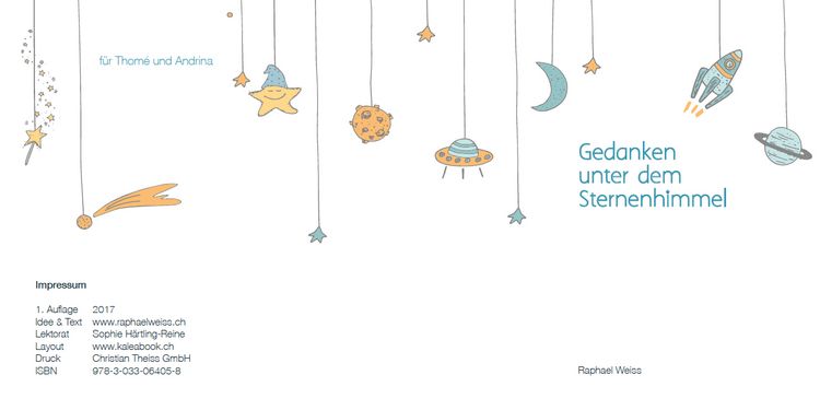 Produktbild: Gedanken unter dem Sternenhimmel