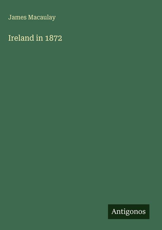 Produktbild: Ireland in 1872