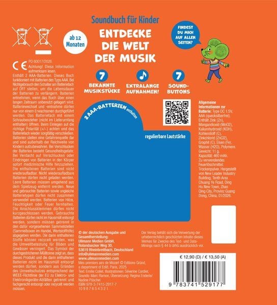 Produktbild: So klingt Mozart - Klassik f&uuml;r Kinder