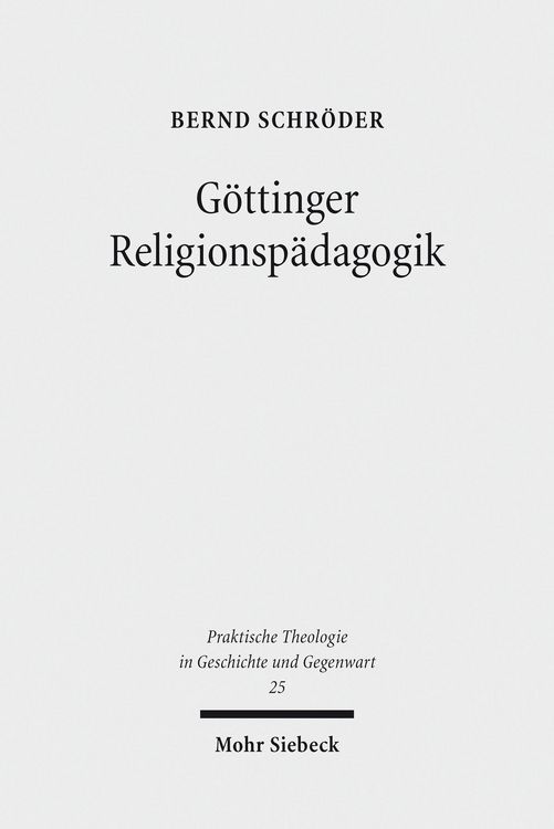 Produktbild: G&ouml;ttinger Religionsp&auml;dagogik