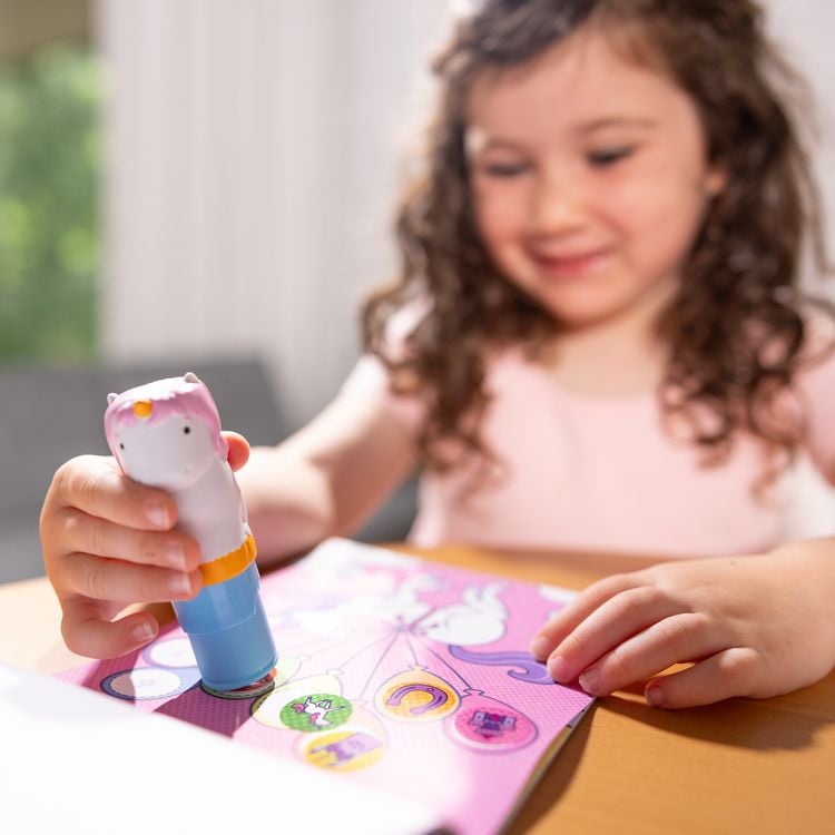 Produktbild: Sticker Wow! Einhorn Sticker-Stempelset