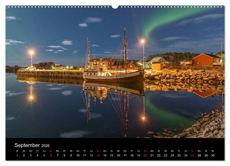 Produktbild: LOFOTEN - Inselparadies im Norden Norwegens (Wandkalender 2026 DIN A2 quer), CALVENDO Monatskalender