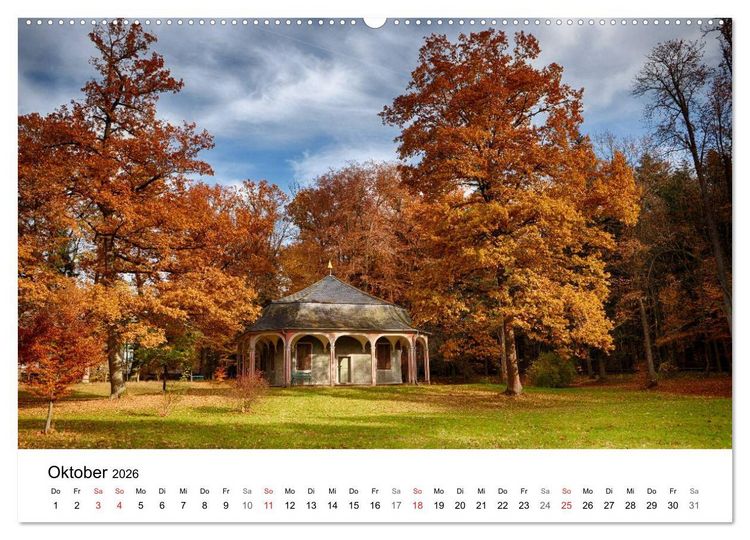 Produktbild: Fasanerie - sch&ouml;nstes Barockschloss Hessens (Wandkalender 2026 DIN A2 quer), CALVENDO Monatskalender