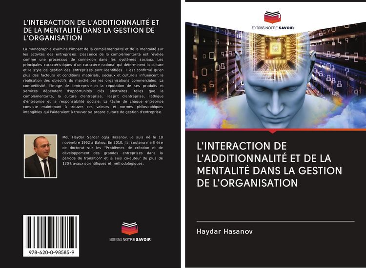 Produktbild: L'INTERACTION DE L'ADDITIONNALIT&Eacute; ET DE LA MENTALIT&Eacute; DANS LA GESTION DE L'ORGANISATION