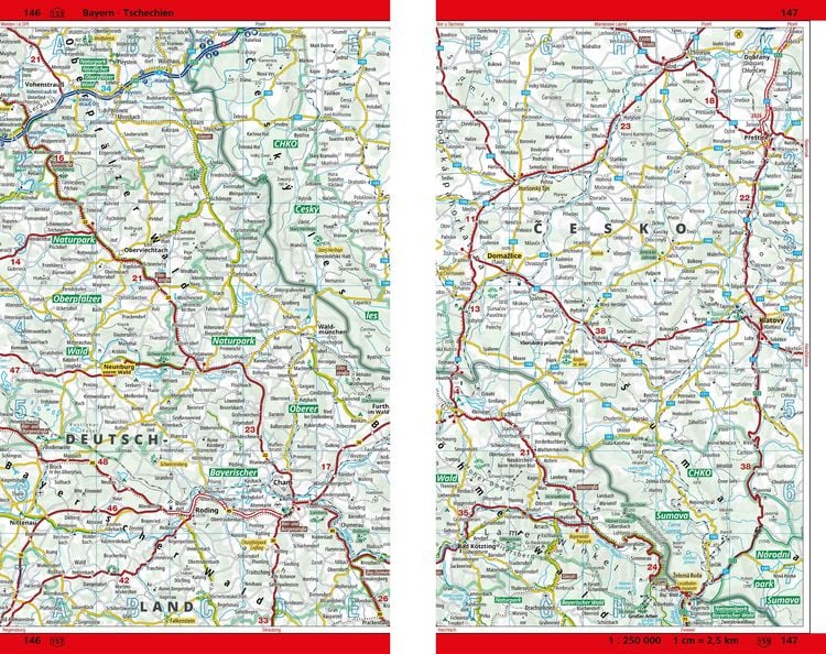 Produktbild: ADAC Kompaktatlas 2027/2028 Deutschland 1:250.000