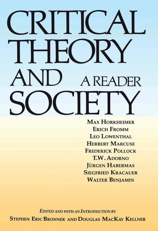 Produktbild: Critical Theory and Society