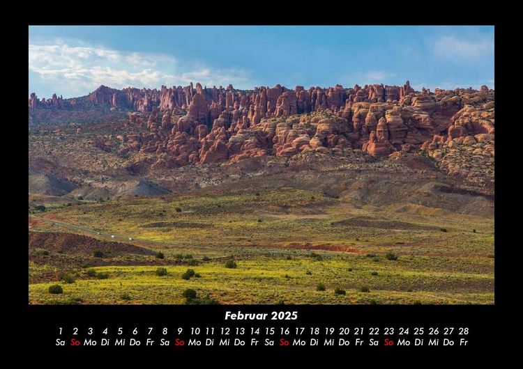 Produktbild: Naturlandschaften 2025 Fotokalender DIN A3