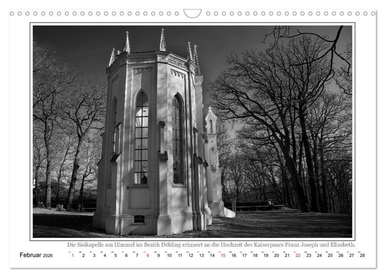 Produktbild: Wien auf den zweiten Blick (Wandkalender 2026 DIN A3 quer), CALVENDO Monatskalender