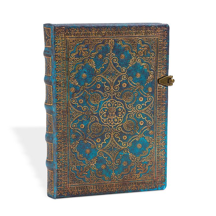 Produktbild: Hardcover Notizbuch Azurblau, Midi, Liniert