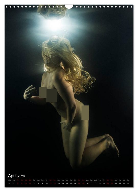 Produktbild: Underwater Erotic Shapes (Wall Calendar 2026 DIN A3 portrait), CALVENDO 12 Month Wall Calendar