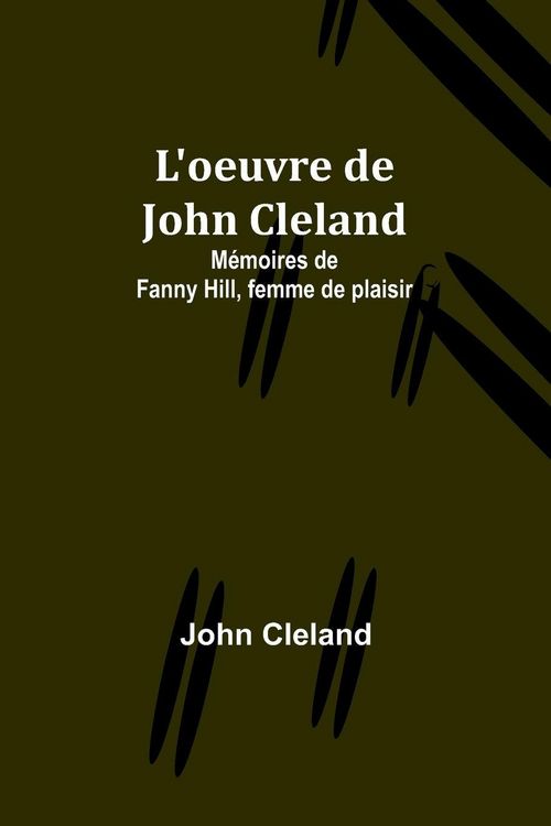 Produktbild: L'oeuvre de John Cleland