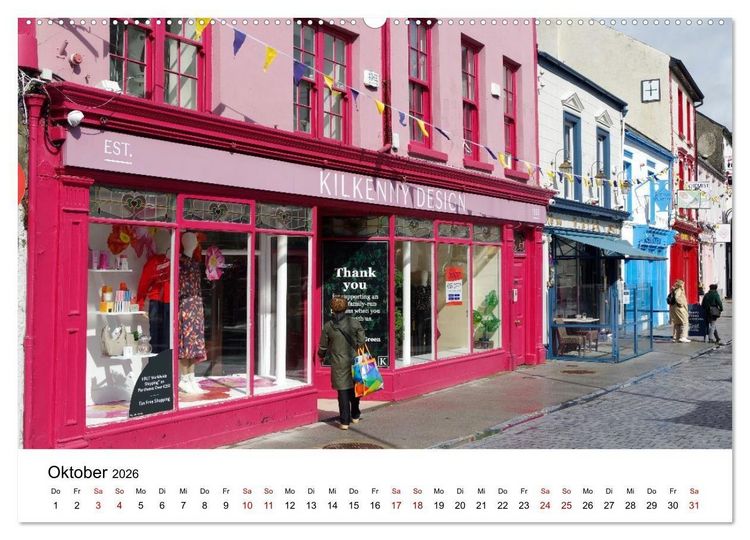 Produktbild: Irland &ndash; Magische Orte zwischen Meer und Geschichte (Wandkalender 2026 DIN A2 quer), CALVENDO Monatskalender