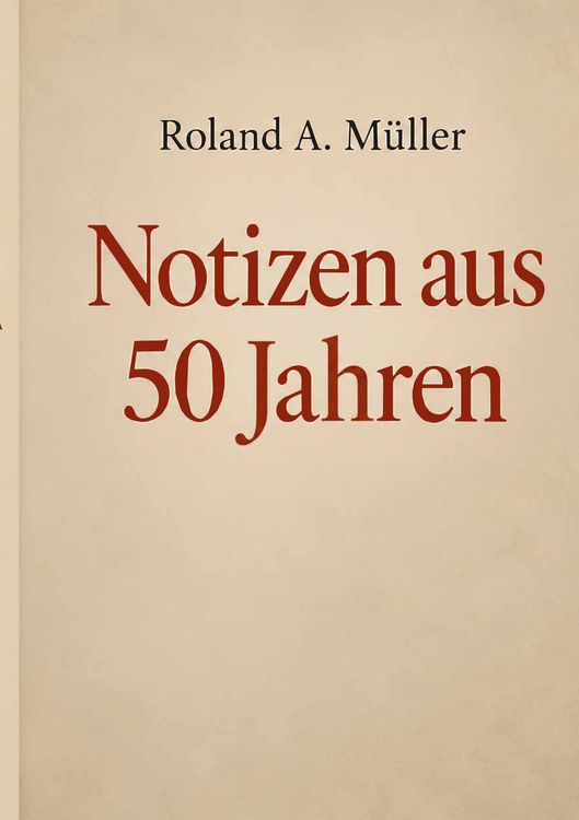 Produktbild: Notizen aus 50 Jahren