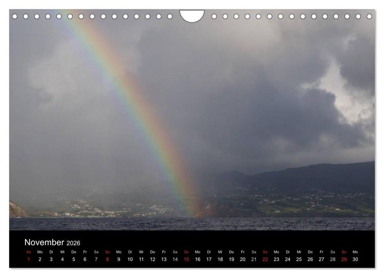 Produktbild: Azoren 2026 (Wandkalender 2026 DIN A4 quer), CALVENDO Monatskalender