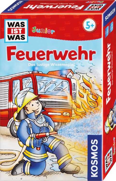 Produktbild: WAS IST WAS Junior Quizspiel - Feuerwehr
