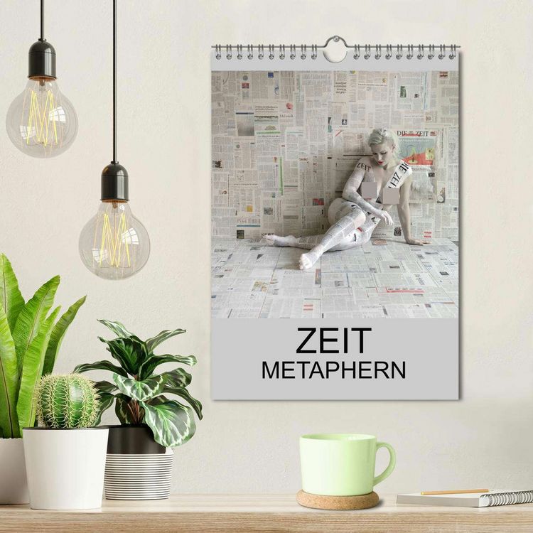 Produktbild: ZEIT METAPHERN (Wandkalender 2026 DIN A4 hoch), CALVENDO Monatskalender