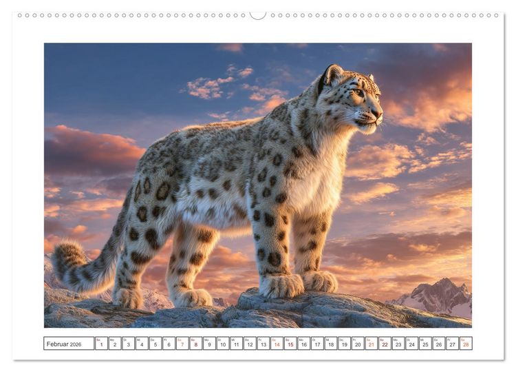 Produktbild: Magie der Wildnis (hochwertiger Premium Wandkalender 2026 DIN A2 quer), Kunstdruck in Hochglanz