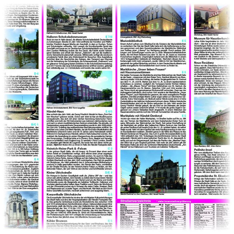 Produktbild: Publicpress Stadtplan Halle (Saale) 1:14.000