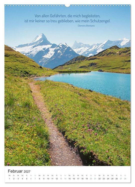 Produktbild: Christliche Natur-Poster (hochwertiger Premium Wandkalender 2027 DIN A2 hoch), Kunstdruck in Hochglanz