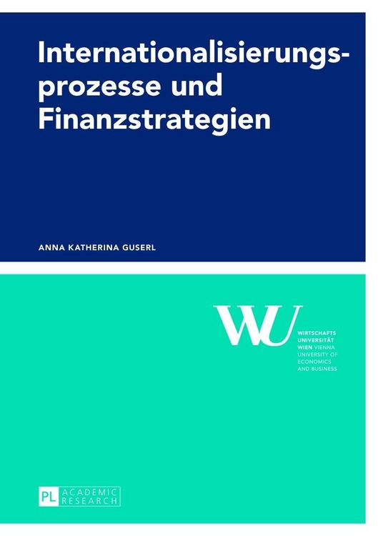 Produktbild: Internationalisierungsprozesse und Finanzstrategien