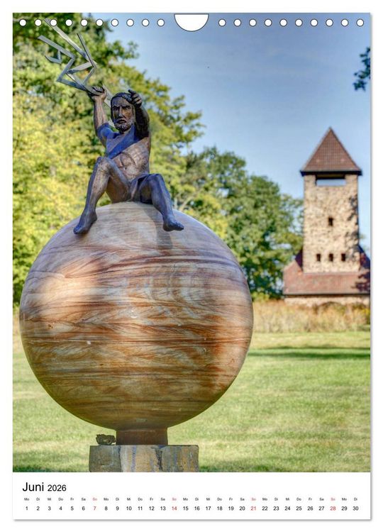 Produktbild: Bad Nauheim 2026 von Petrus Bodenstaff (Wandkalender 2026 DIN A4 hoch), CALVENDO Monatskalender