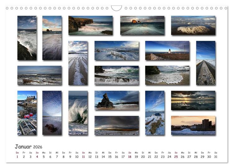 Produktbild: Schottland Impressionen (Wandkalender 2026 DIN A3 quer), CALVENDO Monatskalender