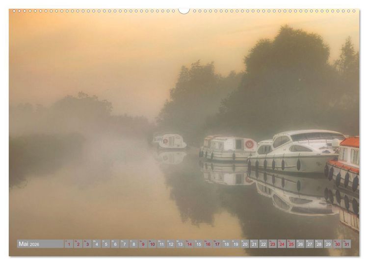 Produktbild: Norfolk - Ostengland: Von der Nordseek&uuml;ste durch das Marschland (hochwertiger Premium Wandkalender 2026 DIN A2 quer), Kunstdruck in Hochglanz