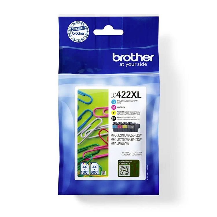 Produktbild: BROTHER Tintenpatronen/Druckk&ouml;pfe f&uuml;r Inkjetdrucker/Multifunktionsger&auml;te