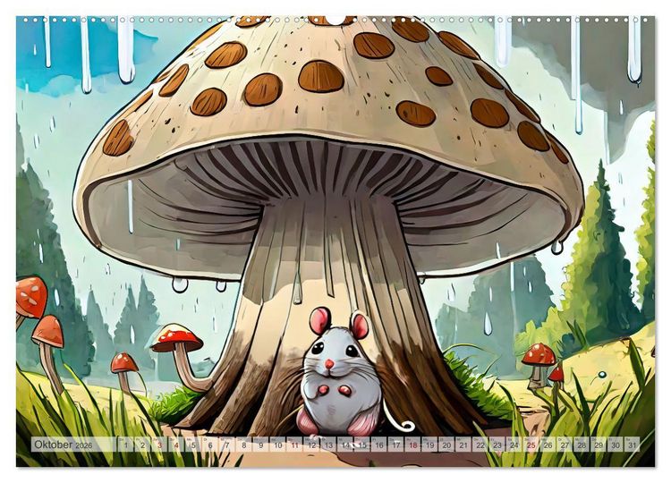 Produktbild: Kinderlieder - In Bildern (Wandkalender 2026 DIN A2 quer), CALVENDO Monatskalender