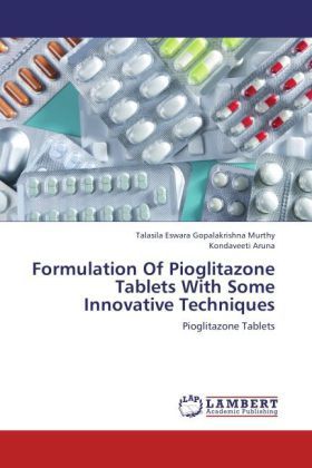 Produktbild: Eswara Gopalakrishna Murthy, T: Formulation Of Pioglitazone