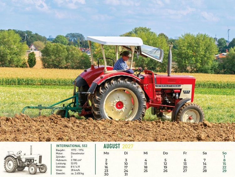 Produktbild: Faszination Schlepper Kalender 2027