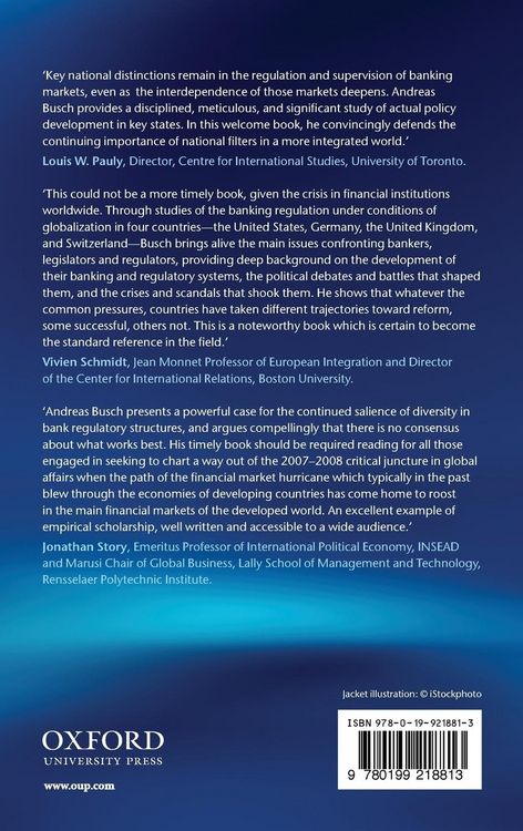 Produktbild: Banking Regulation and Globalization
