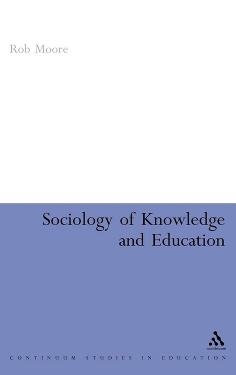 Produktbild: Sociology of Knowledge and Education