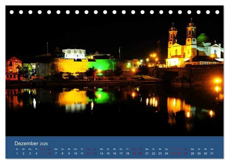 Produktbild: Auf dem Shannon - Mit dem Boot durch Irland (Tischkalender 2026 DIN A5 quer), CALVENDO Monatskalender