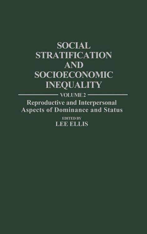 Produktbild: Social Stratification and Socioeconomic Inequality