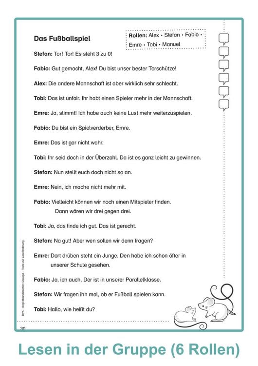 Produktbild: Dialoge - Texte zur Lesef&ouml;rderung
