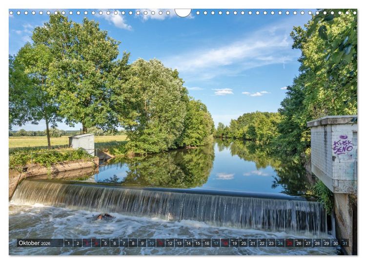Produktbild: Entlang der Rur im Kreis Heinsberg (Wandkalender 2026 DIN A3 quer), CALVENDO Monatskalender