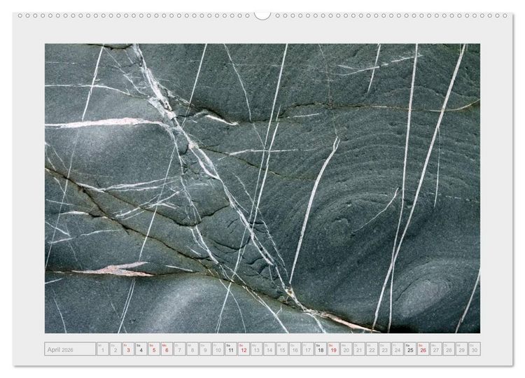Produktbild: Die Kunst der Steine / 2026 (Wandkalender 2026 DIN A2 quer), CALVENDO Monatskalender